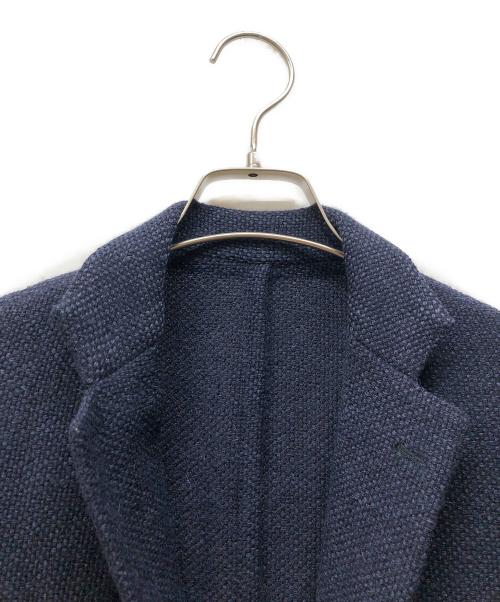 Errico Formicola（エリコフォルミコラ）Errico Formicola (エリコフォルミコラ) ウールアルパカ 3Bジャケット ネイビー サイズ:48の古着・服飾アイテム