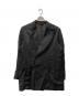 giannetto（ジャンネット）の古着「OCEANO リネンダブルジャケット」｜ブラック