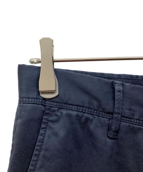 INCOTEX（インコテックス）INCOTEX (インコテックス) SLIM FIT ガーメントダイオーガニックコットンストレッチチノテーパードパンツ ネイビー サイズ:29の古着・服飾アイテム