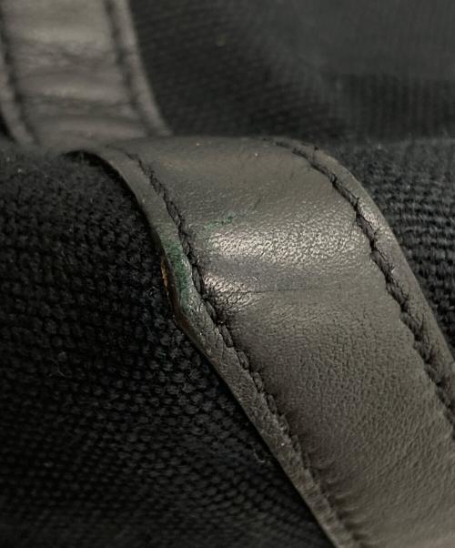 VALENTINO GARAVANI（ヴァレンティノ・ガラヴァーニ）VALENTINO GARAVANI (ヴァレンティノ・ガラヴァーニ) ネオンVLTN キャンバス ミディアム トート ブラックの古着・服飾アイテム