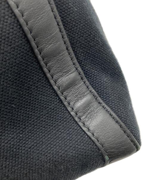 VALENTINO GARAVANI（ヴァレンティノ・ガラヴァーニ）VALENTINO GARAVANI (ヴァレンティノ・ガラヴァーニ) ネオンVLTN キャンバス ミディアム トート ブラックの古着・服飾アイテム