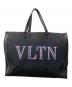 VALENTINO GARAVANI（ヴァレンティノ・ガラヴァーニ）の古着「ネオンVLTN キャンバス ミディアム トート」｜ブラック