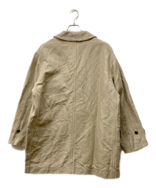 A.PRESSE（アプレッセ）A.PRESSE (アプレッセ) Linen Half Coat ブラウン サイズ:SIZE 2の古着・服飾アイテム