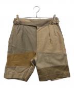 Rebuild by Needlesリビルドバイニードルス）の古着「ハーフパンツ」｜ブラウン