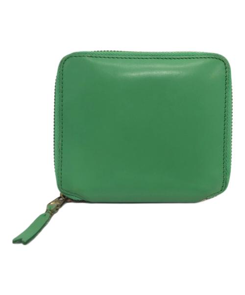 COMME des GARCONS（コムデギャルソン）COMME des GARCONS (コムデギャルソン) 2つ折り財布 グリーンの古着・服飾アイテム