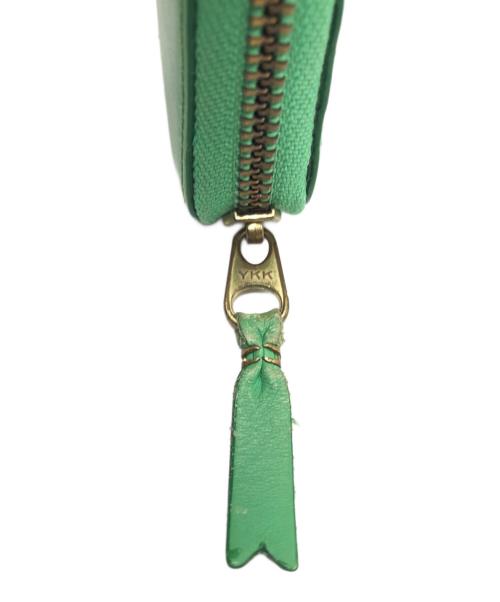 COMME des GARCONS（コムデギャルソン）COMME des GARCONS (コムデギャルソン) 2つ折り財布 グリーンの古着・服飾アイテム