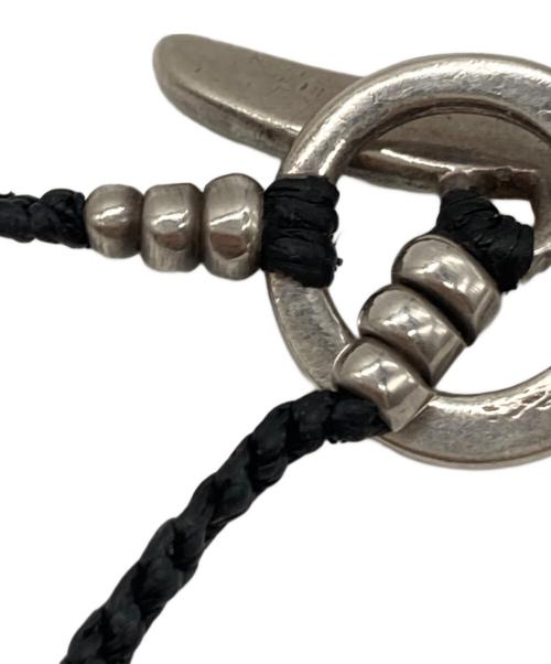 JILL PLATNER（ジルプラットナー）jill platner (ジルプラットナー) WISHBONE ネックレス ブラックの古着・服飾アイテム