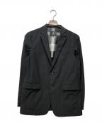BLACK LABEL CRESTBRIDGEブラックレーベル クレストブリッジ）の古着「ストレッチ テーラードジャケット」｜ブラック
