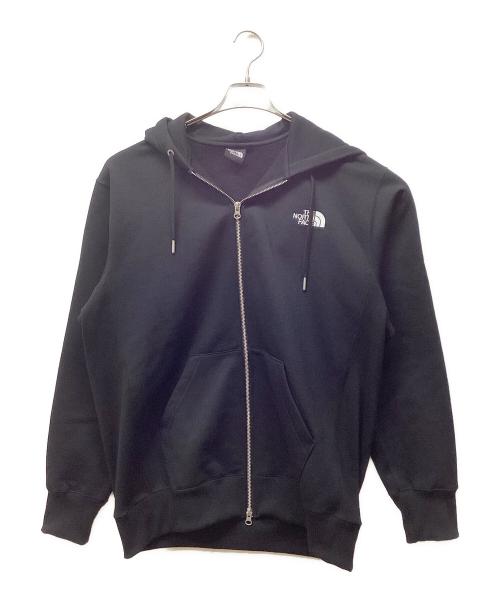 THE NORTH FACE（ザ ノース フェイス）THE NORTH FACE (ザ ノース フェイス) SQUARE LOGO FULLZIP ブラック サイズ:XLの古着・服飾アイテム