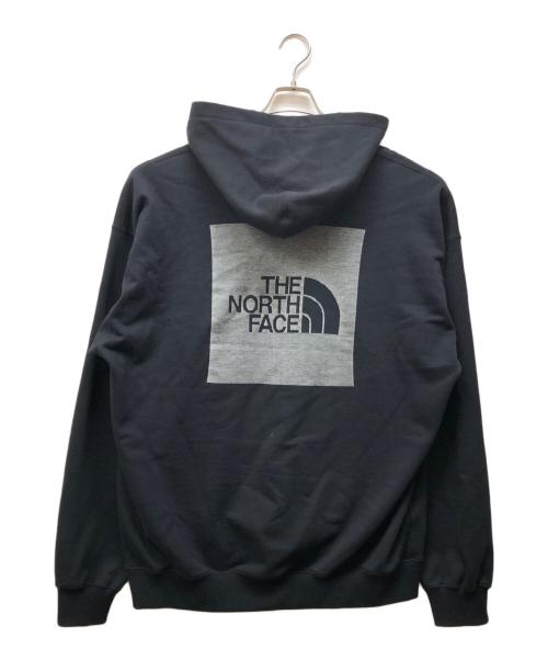 THE NORTH FACE（ザ ノース フェイス）THE NORTH FACE (ザ ノース フェイス)  Jacquard Back Square Logo Hoodie ブラック サイズ:XXLの古着・服飾アイテム