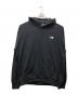 THE NORTH FACE（ザ ノース フェイス）の古着「 Jacquard Back Square Logo Hoodie」｜ブラック
