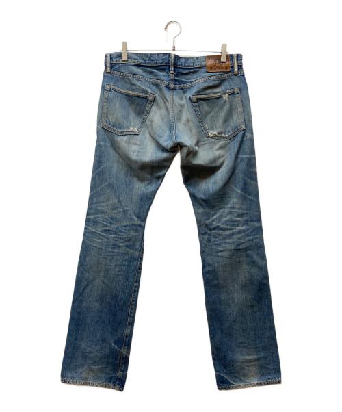 Hysteric Glamour（ヒステリックグラマー）Hysteric Glamour (ヒステリックグラマー) スタッズポケット ボタンフライデニム インディゴ サイズ:34の古着・服飾アイテム