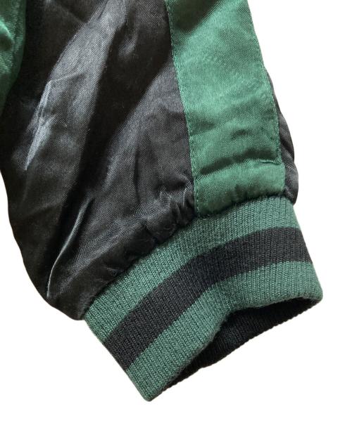 JUNK STAR（ジャンクスター）junk star (ジャンクスター) リバーシブルスカジャン ブラック×グリーン サイズ:XLの古着・服飾アイテム