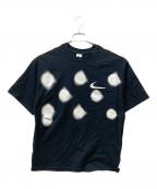 NIKE×OFFWHITEナイキ×オフホワイト）の古着「スプレー ドット Tシャツ」｜ブラック