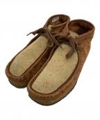 CLARKS×SWEET CHICKクラークス×スウィートチック）の古着「WALLABEE BOOT」｜ブラウン