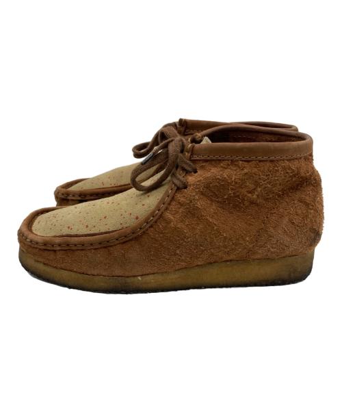 CLARKS（クラークス）CLARKS (クラークス) SWEET CHICK (スウィートチック) WALLABEE BOOT ブラウン サイズ:SIZE UK8の古着・服飾アイテム