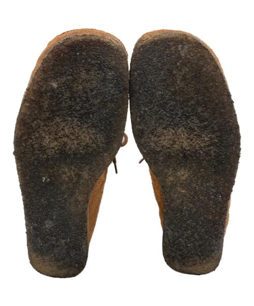CLARKS（クラークス）CLARKS (クラークス) SWEET CHICK (スウィートチック) WALLABEE BOOT ブラウン サイズ:SIZE UK8の古着・服飾アイテム