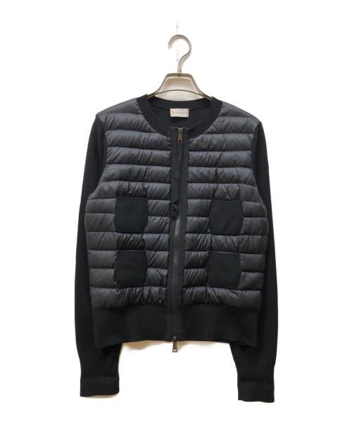 MONCLER（モンクレール）MONCLER (モンクレール) CARDIGAN TRICOT ブラック サイズ:ＸＳの古着・服飾アイテム