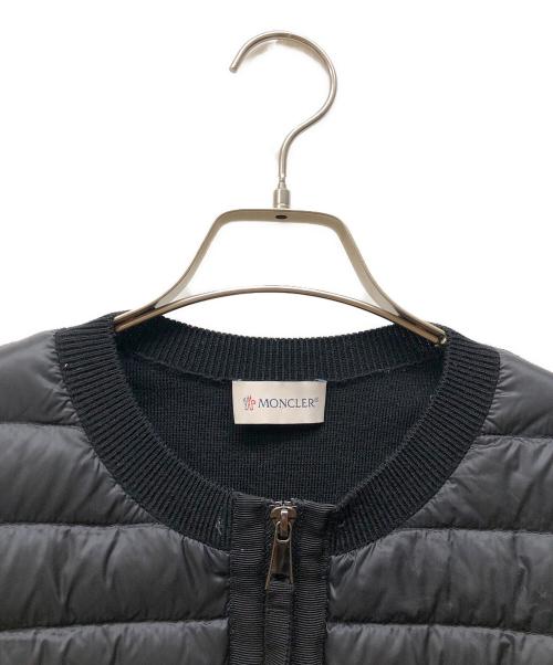 MONCLER（モンクレール）MONCLER (モンクレール) CARDIGAN TRICOT ブラック サイズ:ＸＳの古着・服飾アイテム