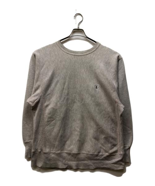 Champion（チャンピオン）Champion (チャンピオン) リバースウィーブクルーネックスウェット グレー サイズ:XLの古着・服飾アイテム