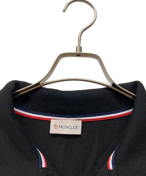 MONCLER（モンクレール）MONCLER (モンクレール) MAGLIA POLO MANICA LUNGA ブラック サイズ:SIZE XXXLの古着・服飾アイテム