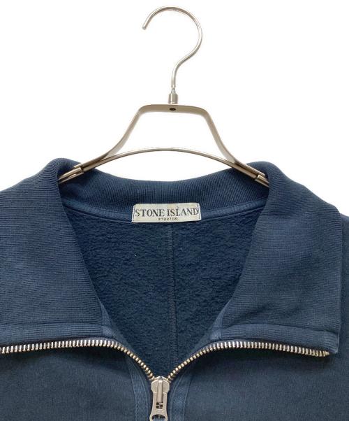 STONE ISLAND（ストーンアイランド）STONE ISLAND (ストーンアイランド) 2010AW ジップアップスウェット ネイビー サイズ:SIZE XXLの古着・服飾アイテム