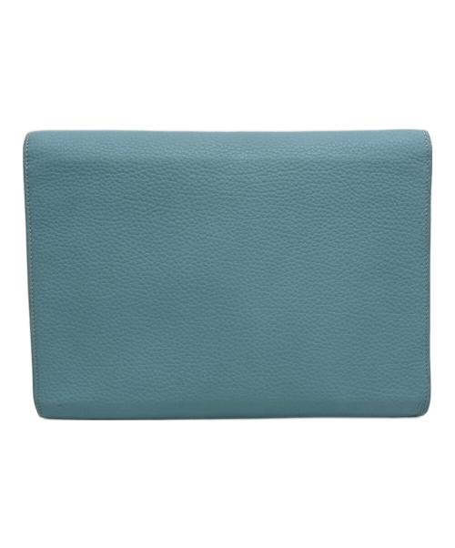 ACATE（アカーテ）ACATE (アカーテ) BREVA クラッチバッグ ブルーの古着・服飾アイテム