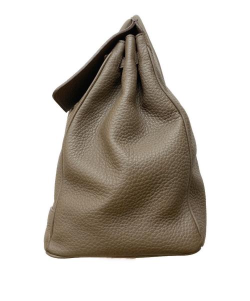 ACATE（アカーテ）ACATE (アカーテ) OSTRO2 フラップボストンバッグ ブラウンの古着・服飾アイテム