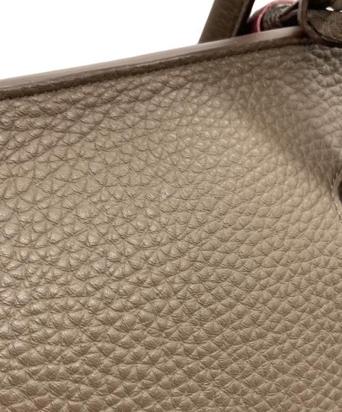 ACATE（アカーテ）ACATE (アカーテ) OSTRO2 フラップボストンバッグ ブラウンの古着・服飾アイテム