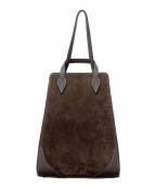 ACATEアカーテ）の古着「MERISI ワンハンドバッグ」｜ブラウン