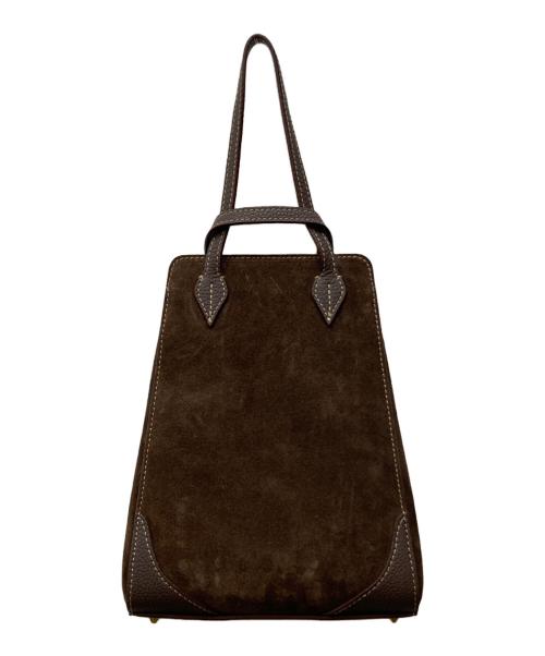 ACATE（アカーテ）ACATE (アカーテ) MERISI ワンハンドバッグ ブラウンの古着・服飾アイテム