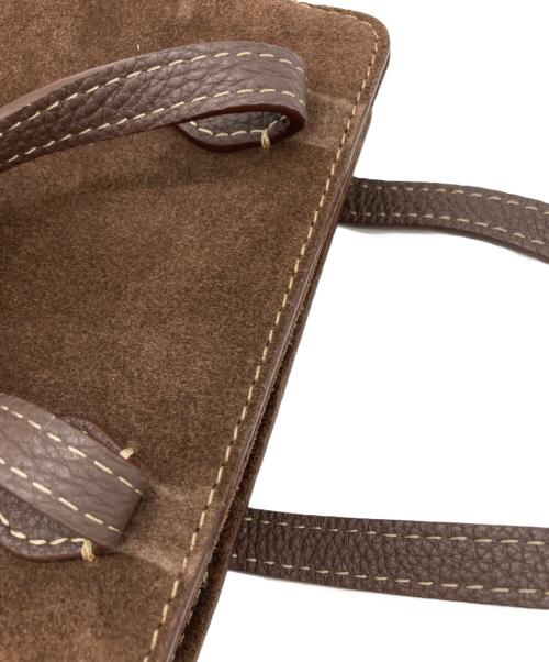 ACATE（アカーテ）ACATE (アカーテ) MERISI ワンハンドバッグ ブラウンの古着・服飾アイテム