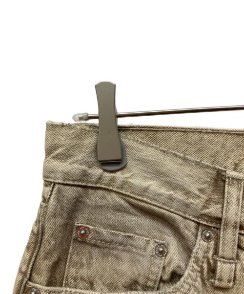 HOPE（ホープ）HOPE (ホープ) SKID JEANS WIDE-LEG JEANS カラー：HEAVY BEIGE VINTAGE サイズ:W28L30の古着・服飾アイテム