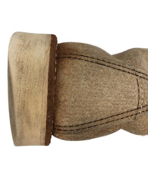 RED WING（レッドウィング）RED WING (レッドウィング) 6' CLASSIC MOC TOE BOOT ベージュ サイズ:7 1/2の古着・服飾アイテム