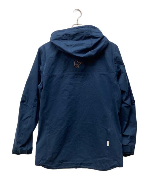 norrona（ノローナ）NORRONA (ノローナ) SVALBARD COTTON JACKET ネイビー INDIGO NIGHT サイズ:Mの古着・服飾アイテム