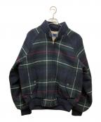 POLO RALPH LAURENポロ・ラルフローレン）の古着「ビッグタータンチェック スイングトップ」｜グリーン×ネイビー