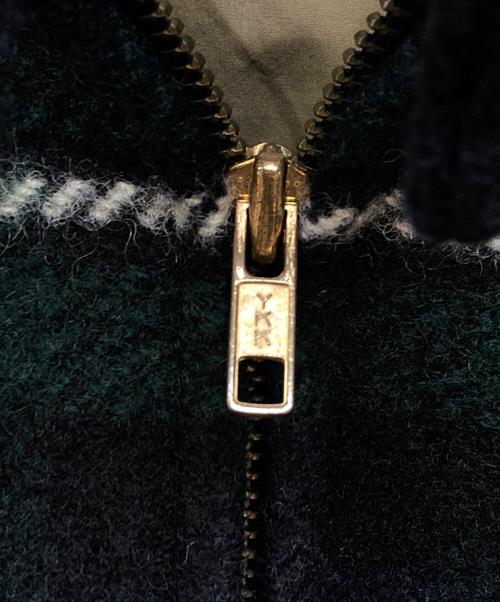 POLO RALPH LAUREN（ポロ・ラルフローレン）POLO RALPH LAUREN (ポロ・ラルフローレン) ビッグタータンチェック スイングトップ グリーン×ネイビー サイズ:SIZE Mの古着・服飾アイテム
