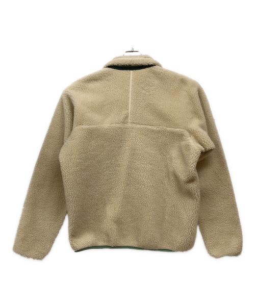 Patagonia（パタゴニア）Patagonia (パタゴニア) CLASSIC RETRO X JACKET ベージュ×グリーン サイズ:Mの古着・服飾アイテム