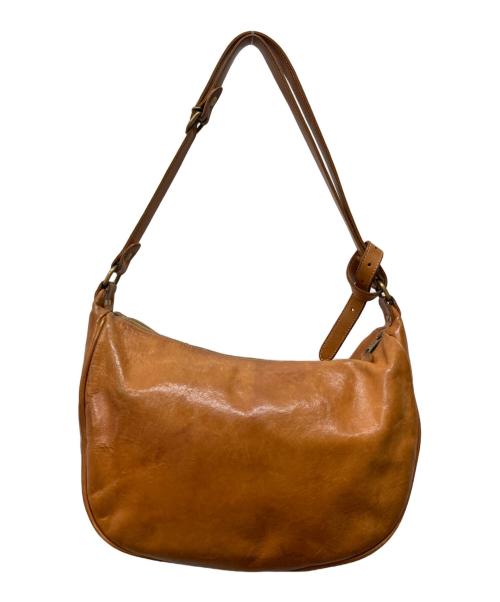 IL BISONTE（イル ビゾンテ）IL BISONTE (イル ビゾンテ) レザーショルダーバッグ ブラウンの古着・服飾アイテム