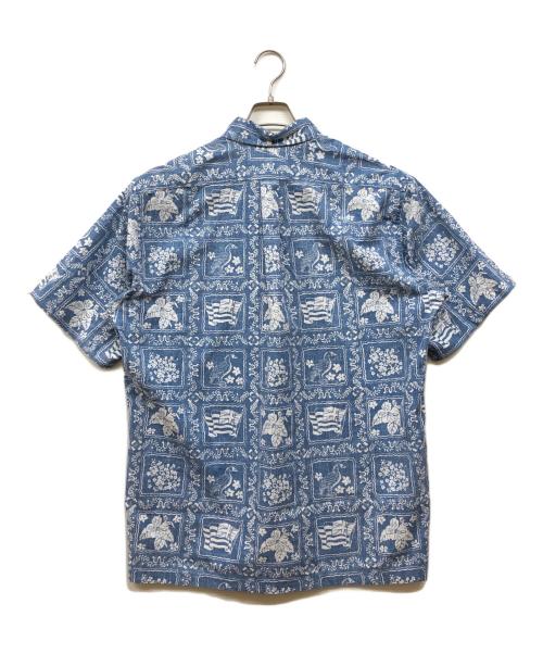 reyn spooner（レイン スプナー）reyn spooner (レイン スプナー) Classic プルオーバーシャツ ブルー サイズ:Mの古着・服飾アイテム