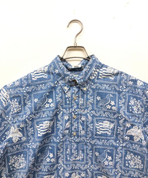 reyn spooner（レイン スプナー）reyn spooner (レイン スプナー) Classic プルオーバーシャツ ブルー サイズ:Mの古着・服飾アイテム