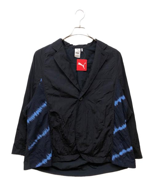 PUMA（プーマ）PUMA (プーマ) BLUE BLUE (ブルーブルー) テーラードジャケット インディゴ サイズ:Ⅼの古着・服飾アイテム