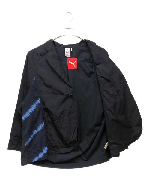PUMA（プーマ）PUMA (プーマ) BLUE BLUE (ブルーブルー) テーラードジャケット インディゴ サイズ:Ⅼの古着・服飾アイテム