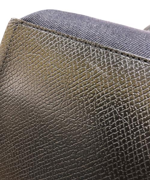 LONGCHAMP（ロンシャン）LONGCHAMP (ロンシャン) ESSENTIAL デニム ショッピングバッグ ネイビーの古着・服飾アイテム