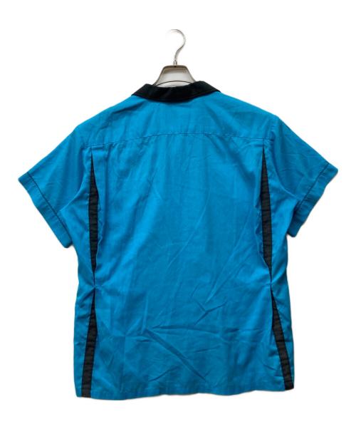 Hilton（ヒルトン）Hilton (ヒルトン) ボーリングシャツ ブルー サイズ:Lの古着・服飾アイテム