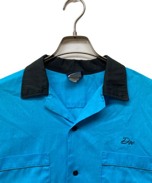 Hilton（ヒルトン）Hilton (ヒルトン) ボーリングシャツ ブルー サイズ:Lの古着・服飾アイテム