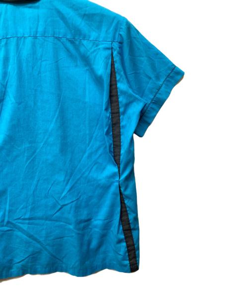 Hilton（ヒルトン）Hilton (ヒルトン) ボーリングシャツ ブルー サイズ:Lの古着・服飾アイテム