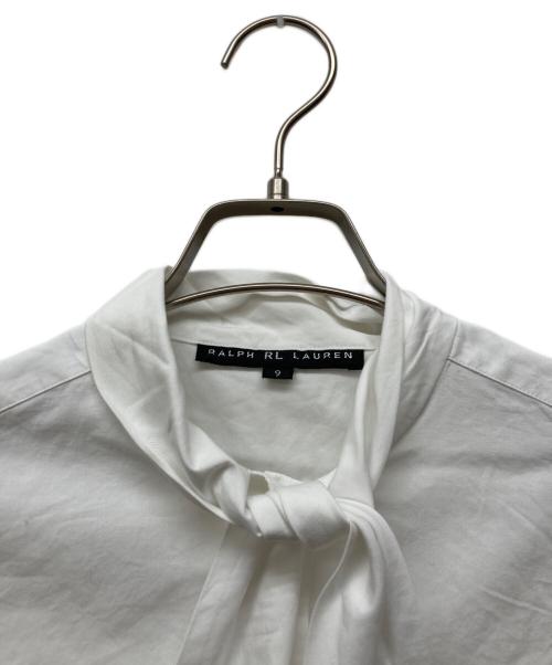 RALPH LAUREN（ラルフローレン）RALPH LAUREN (ラルフローレン) ボウタイシャツ ホワイト サイズ:9の古着・服飾アイテム