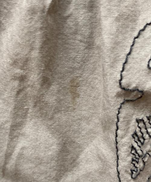io comme io（イオコムイオ）io comme io (イオコムイオ) 刺繍ノースリーブワンピース ベージュ サイズ:38の古着・服飾アイテム