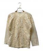 COMME des GARCONS COMME des GARCONSコムデギャルソン コムデギャルソン）の古着「トッパーカーディガン」｜ベージュ